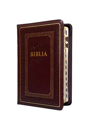 Biblia - 056 ZTI - format mediu - vișiniu