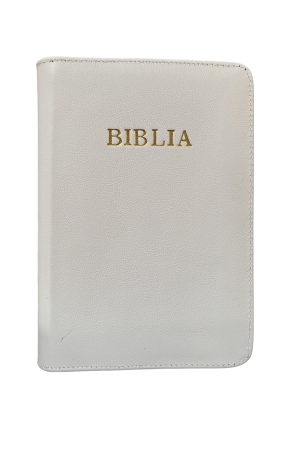 Biblia - 057 ZTI - alb - format mediu, ediție de lux