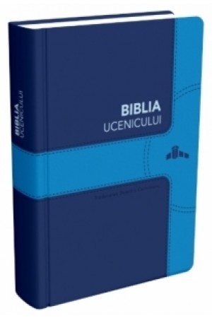 Biblia ucenicului - biblie cu specific adventist - coperta albastră