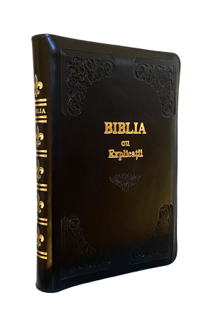 Biblia cu concordanță și explicații, fără index -- handmade -- PF