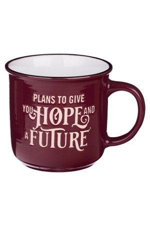 Cană ceramică -- Plans for Hope and a Future