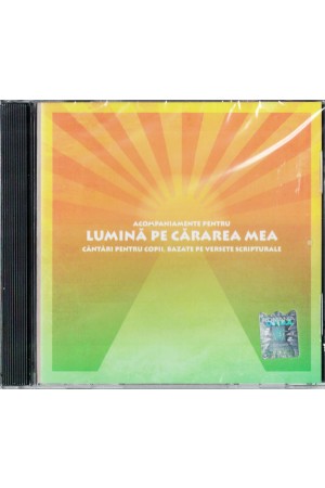 CD acompaniament - Lumină pe cărarea mea