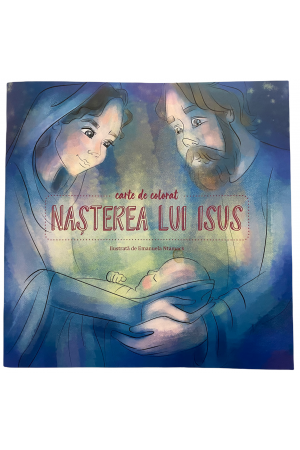Nașterea lui Isus - carte de colorat