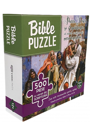 Puzzle 500 de piese - Isus este recunoscător pentru copilași