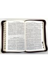 Biblia - ediție de lux 077 PF cu index, explicații și concordanță - format MARE (vișiniu)