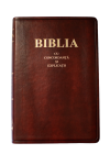 Biblie ediție de lux 077 TI PU -- maro -- format mare