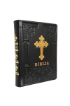 Biblia ortodoxă ITB 073 handmade - negru