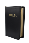Biblia 083PF - format XL, copertă din piele și fermoar