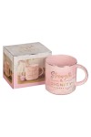 Cană ceramică (roz) -- Strength & Dignity