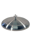 Capac pentru tăvile cu pahare - MODEL 1 - argintiu lucios