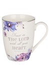 Cană ceramică -- Trust in the Lord - Poverbs 3:5