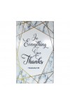 Tablou din lemn - In Everything Give Thanks - PR13-07