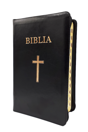 Biblia - ediție aniversară 076 PF - negru - format MARE