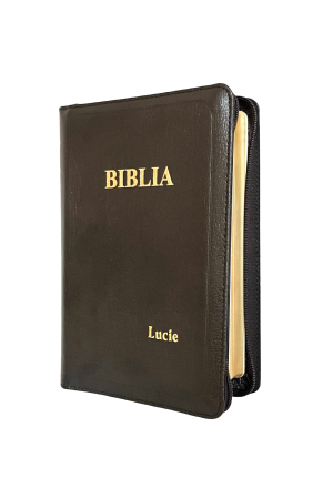 Biblia 052 PF - negru - format mediu - OUTLET