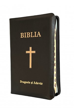 Biblia - ediție aniversară 076 PF - negru - format MARE - OUTLET 2