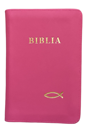 Biblia - format MEDIU - 053 PF - roz
