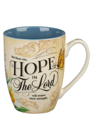 Cană ceramică -- Hope in the Lord