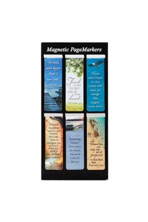 Semn de carte magnetic „Popular themes” - set de 6 bucăți