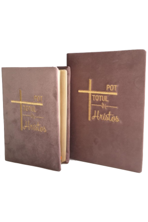 Set Biblie + jurnal handmade - model 22