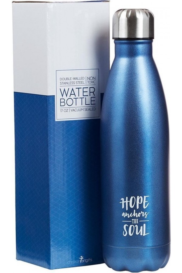 Sticlă de apă -- termos din inox -- Hope anchors the soul
